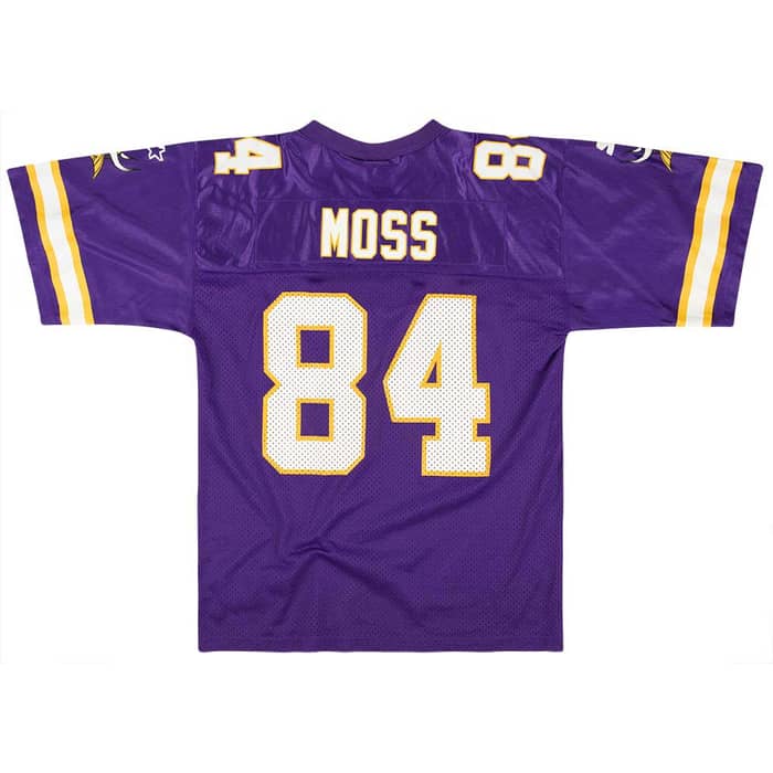 1998 Minnesota Vikings Moss #84 Starter Jersey (Home) XL