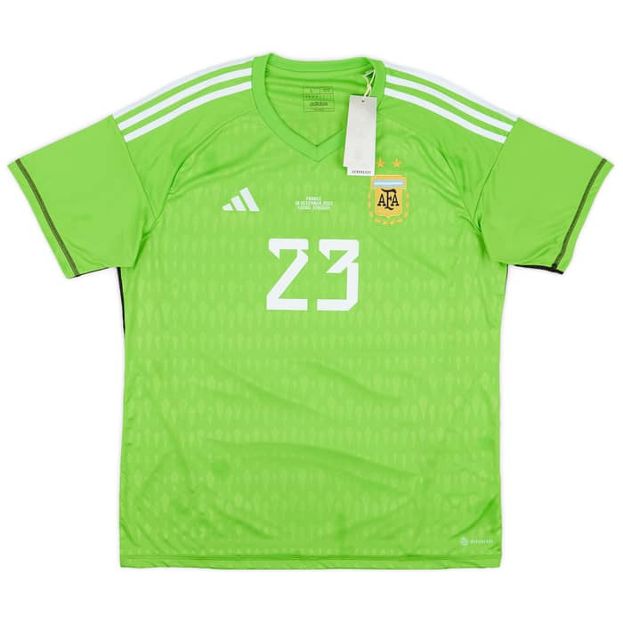 2022-23 Argentina GK 'vs France' Shirt E.Martinez #23