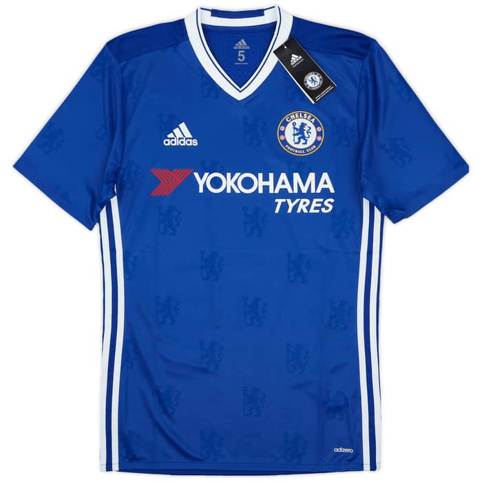 2016-17 Chelsea Player Issue Home Shirt Fabregas #4 (S/M)