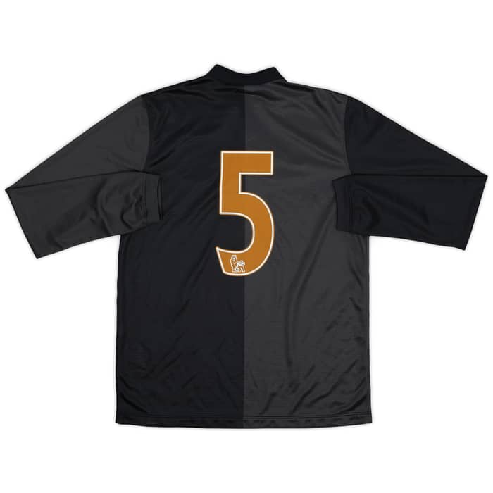 2013-14 Manchester City Away L/S Shirt #5 - 7/10 - (L.Boys)