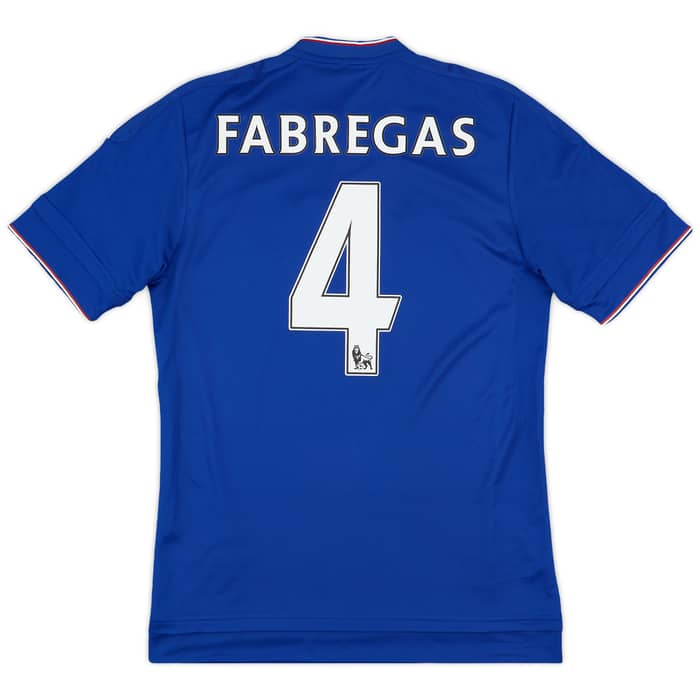 2015-16 Chelsea Home Shirt Fabregas #4 - 6/10 - (S)