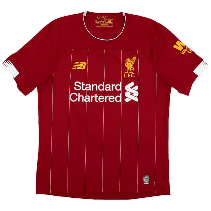 2019-20 Liverpool Home Shirt Virgil #4 - 7/10 - (S)