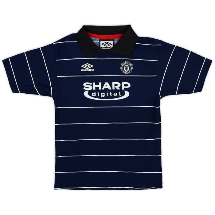 1999-00 Manchester United Away Shirt Keane #7 - 7/10 - (6-7 Years)