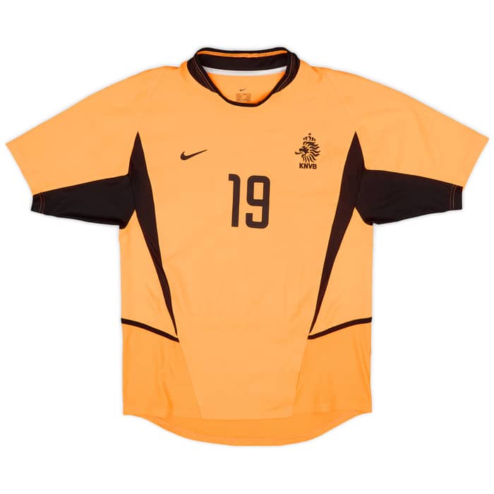 2002-04 Netherlands Home Shirt Robben #19 - 8/10 - (S)