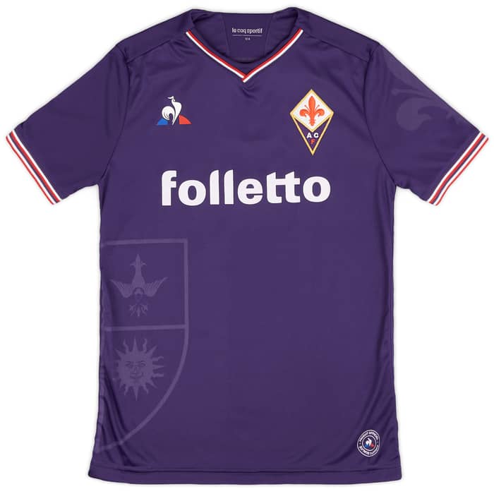 2017-18 Fiorentina Home Shirt Astori #13 - 8/10 - (KIDS)