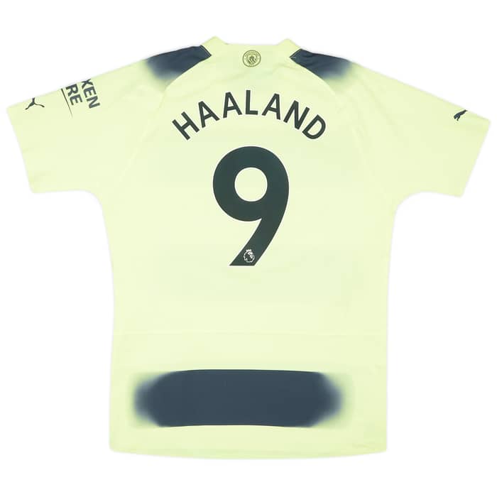 2022-23 Manchester City Authentic Third Shirt Haaland #9