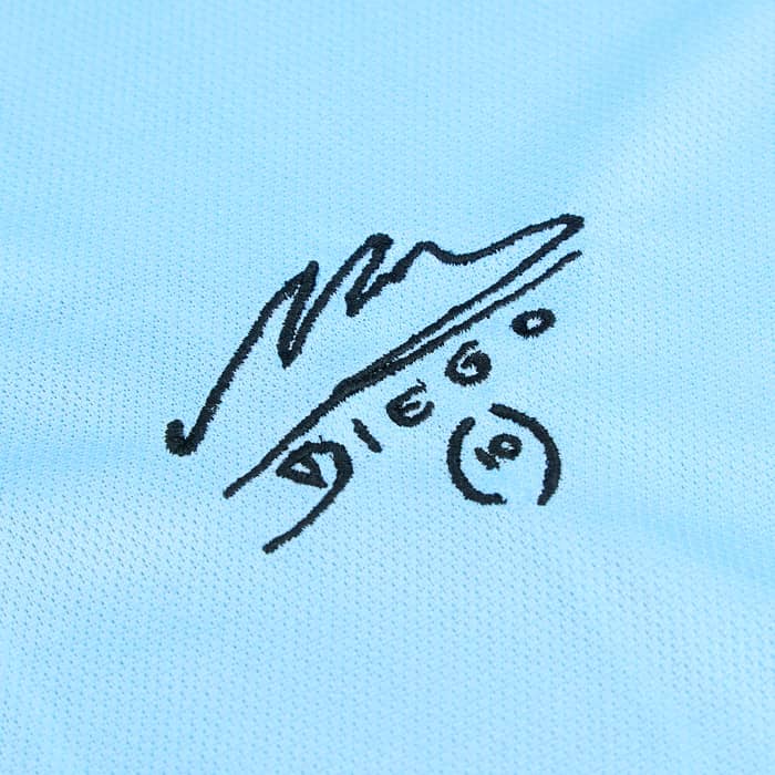 2001 Diego Maradona Fila Reissue Farewell Shirt Maradona #10