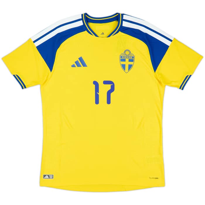 2026-27 Sweden Authentic Home Shirt Gyokeres #17