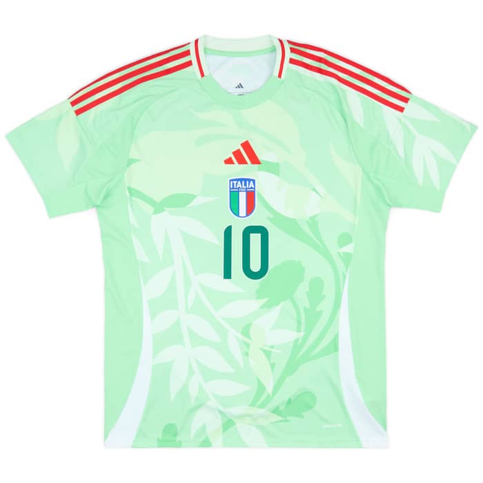2025-26 Italy Women's Away Shirt Girelli #10 (Unisex Fit) 