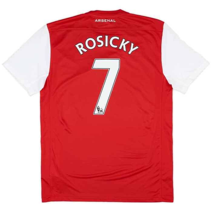 2011-12 Arsenal Home Shirt Rosicky #7