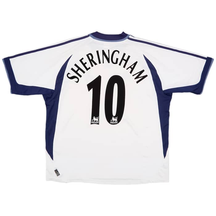 2001-02 Tottenham Home Shirt Sheringham #10 - 5/10 - (XL)