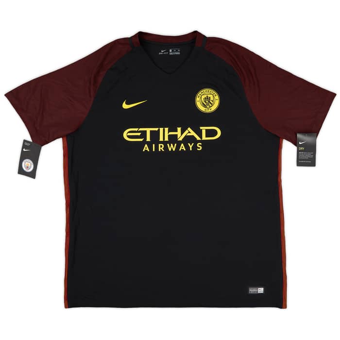 2016-17 Manchester City Away Shirt De Bruyne #17 (XXL)