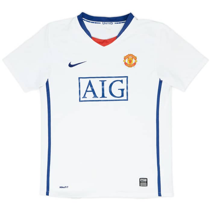 2008-10 Manchester United Away Shirt - 6/10 - (XL.Boys)