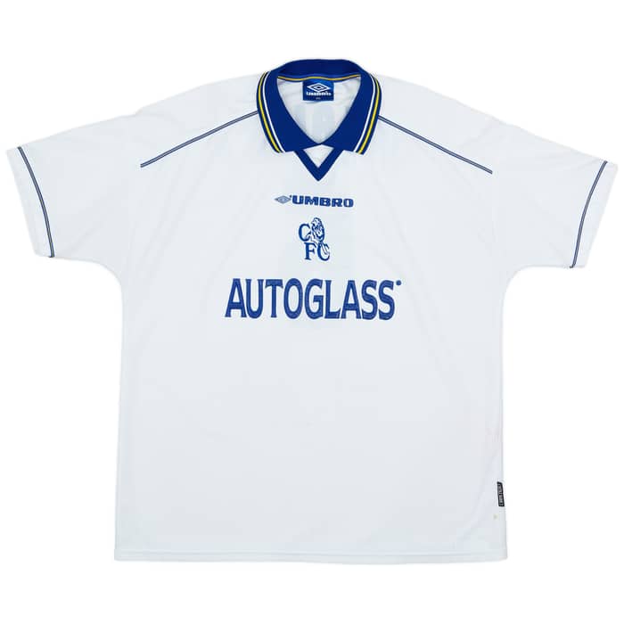 1998-00 Chelsea Away Shirt Desailly #6 - 6/10 - (XXL)