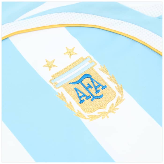 2006 Argentina adidas Reissue Home Shirt Tevez #11