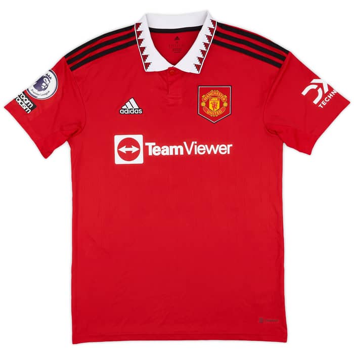 2022-23 Manchester United Home Shirt Antony #21 - 9/10 - (M)