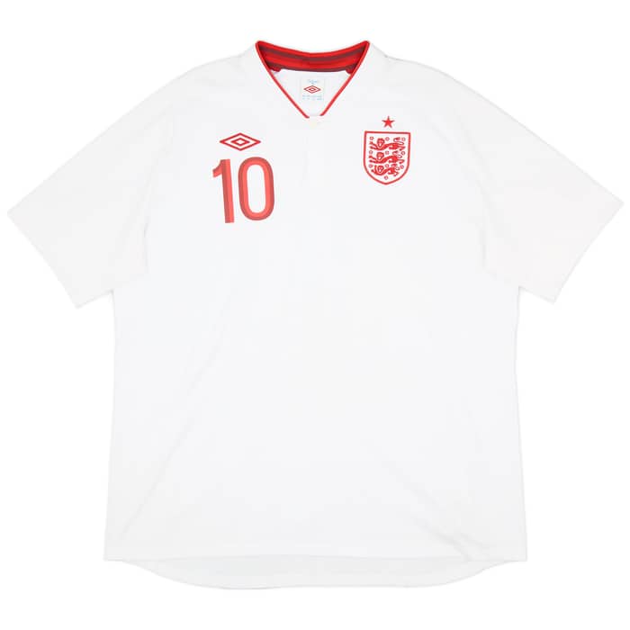 2012-13 England Home Shirt Rooney #10 - 8/10 - (3XL)