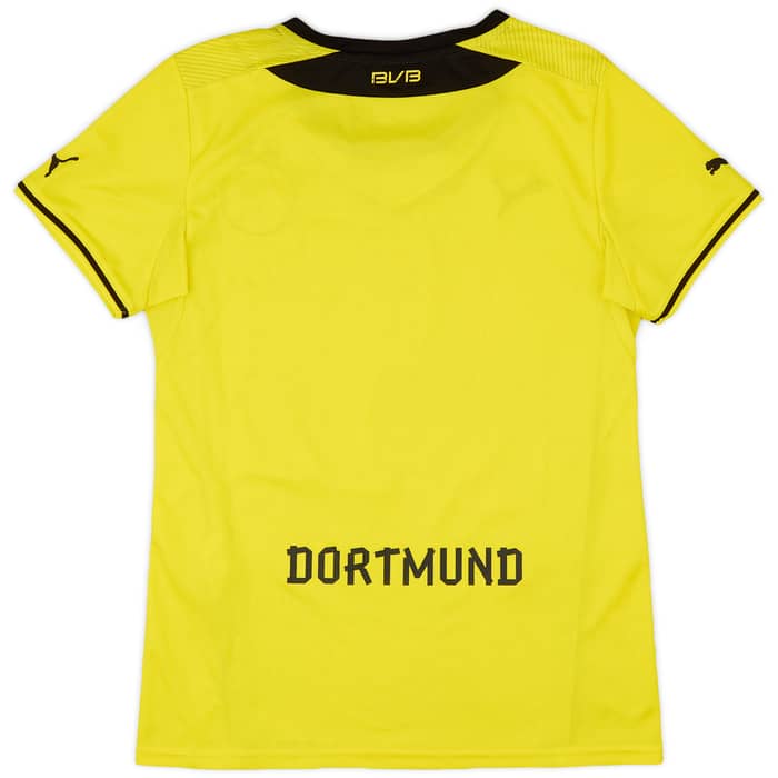 2013-14 Borussia Dortmund Home Shirt - 6/10 - (Women's S)