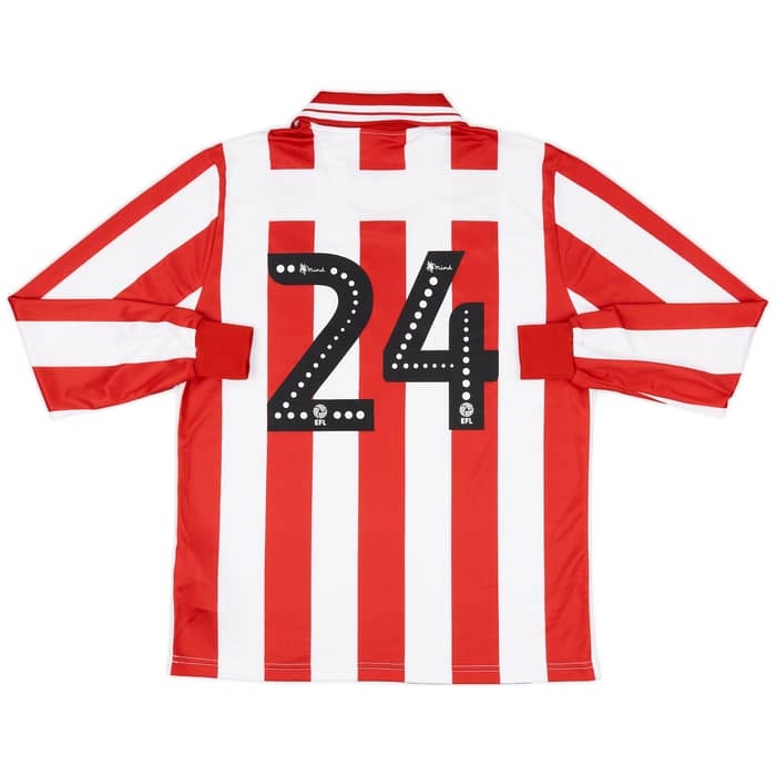 2018-19 Cheltenham Home L/S Shirt #24 (L)