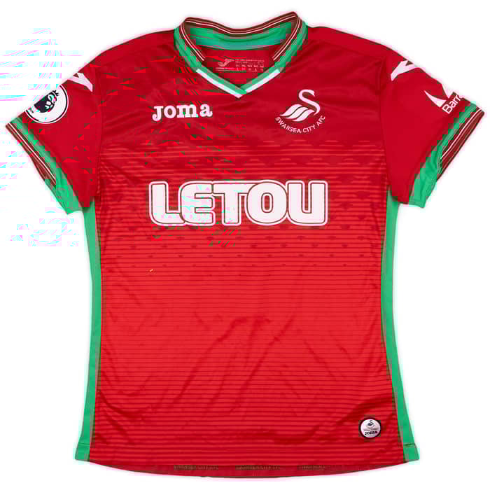 2017-18 Swansea Away Shirt Wilfried #2 - 8/10 - (Women's L)