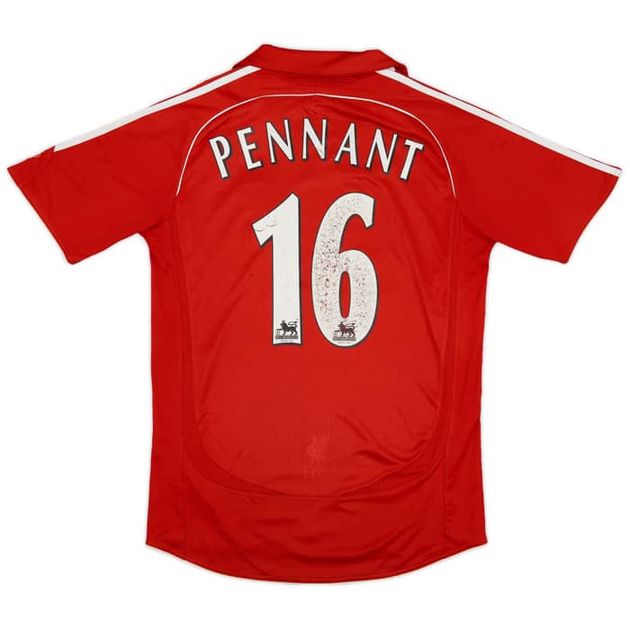2006-08 Liverpool Home Shirt Pennant #16 - 5/10 - (S)