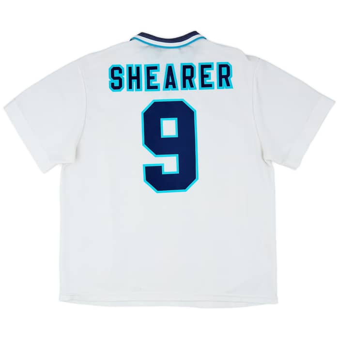 1995-97 England Home Shirt Shearer #9 - 6/10 - (XXL)