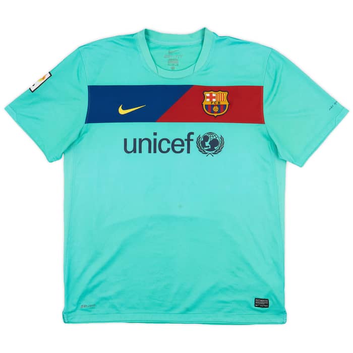 2010-11 Barcelona Away Shirt Messi #10 - 6/10 - (XL)