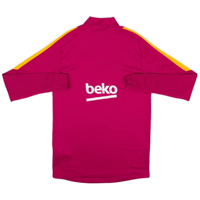 2016-17 Barcelona Nike 1/4 Zip Drill Top - 9/10 - (S)