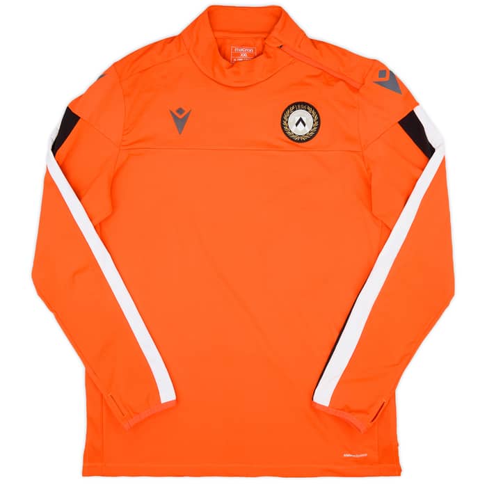 2019-20 Udinese Macron 1/4 Zip Training Top - 8/10 - (XXL)