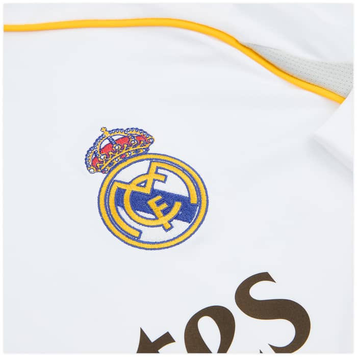 2025-26 Real Madrid Home L/S Shirt Mbappe #10