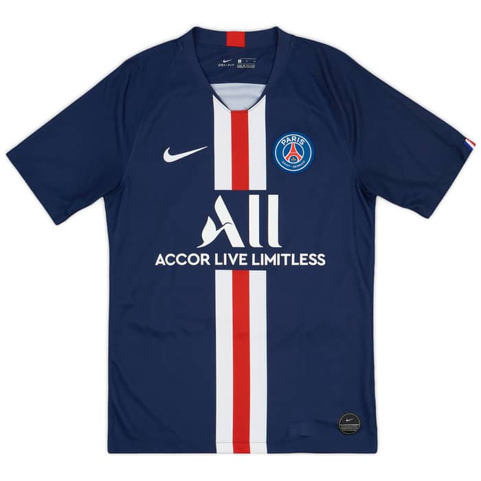 2019-20 Paris Saint-Germain Home Shirt Mbappe #7 - 9/10 - (S)