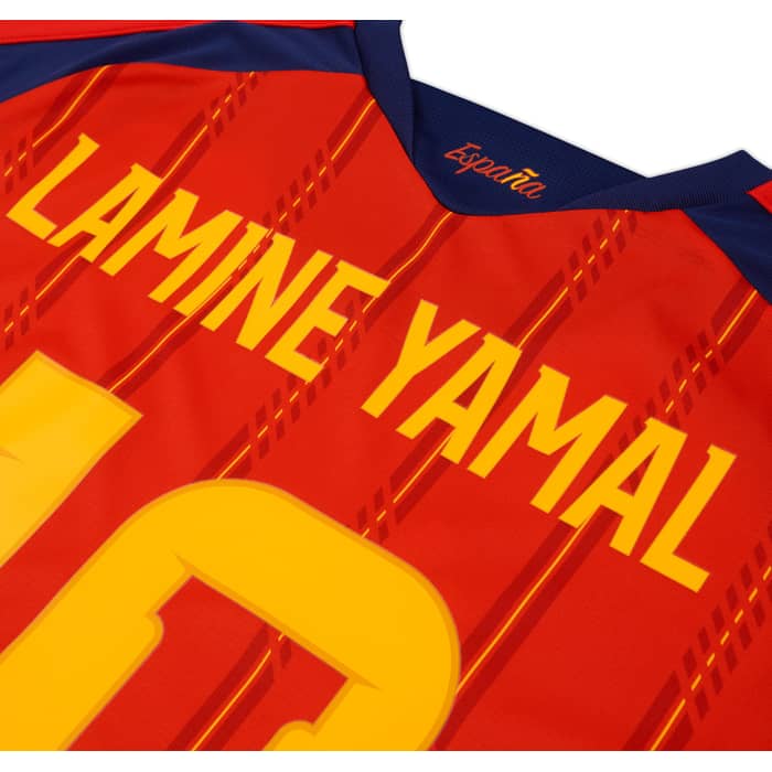2026-27 Spain Home Shirt Lamine Yamal #19