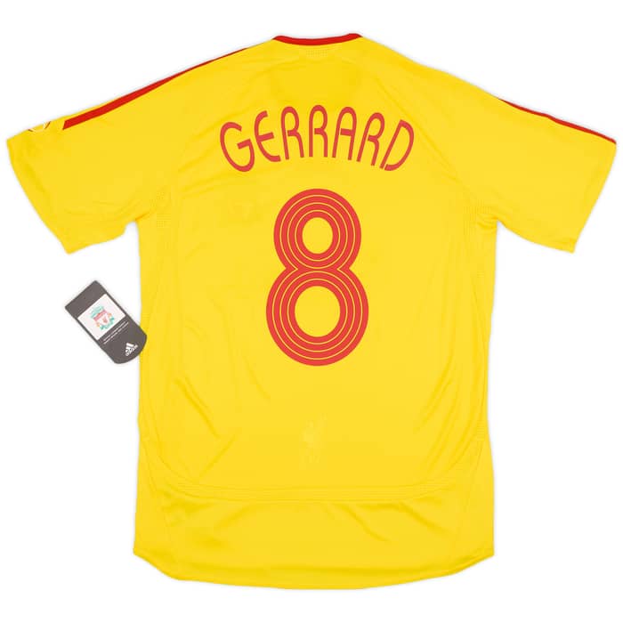 2006-07 Liverpool Away Shirt Gerrard #8 (S)