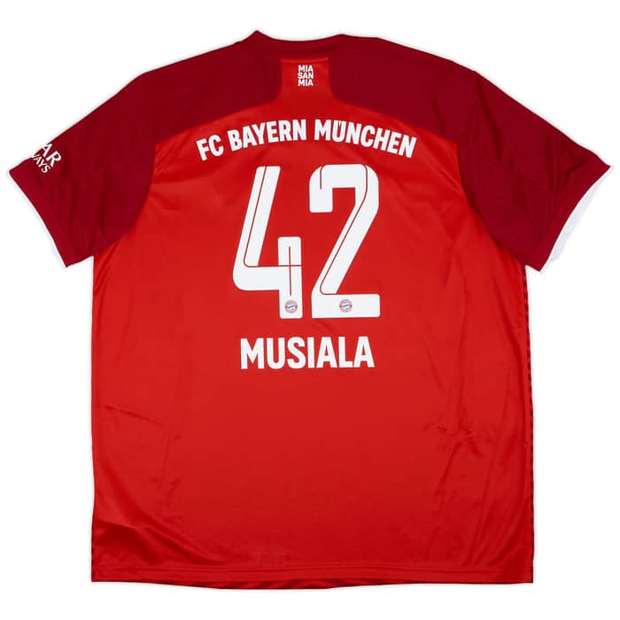 2021-22 Bayern Munich Home Shirt Musiala #42 (XXL)