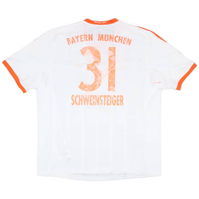 2012-13 Bayern Munich Away Shirt Schweinsteiger #31 - 4/10 - (XXL)