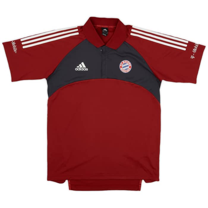 2002-03 Bayern Munich adidas 1/4 Zip Training Shirt - 9/10 - (M)