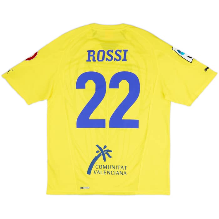 2010-11 Villarreal Home Shirt Rossi #22