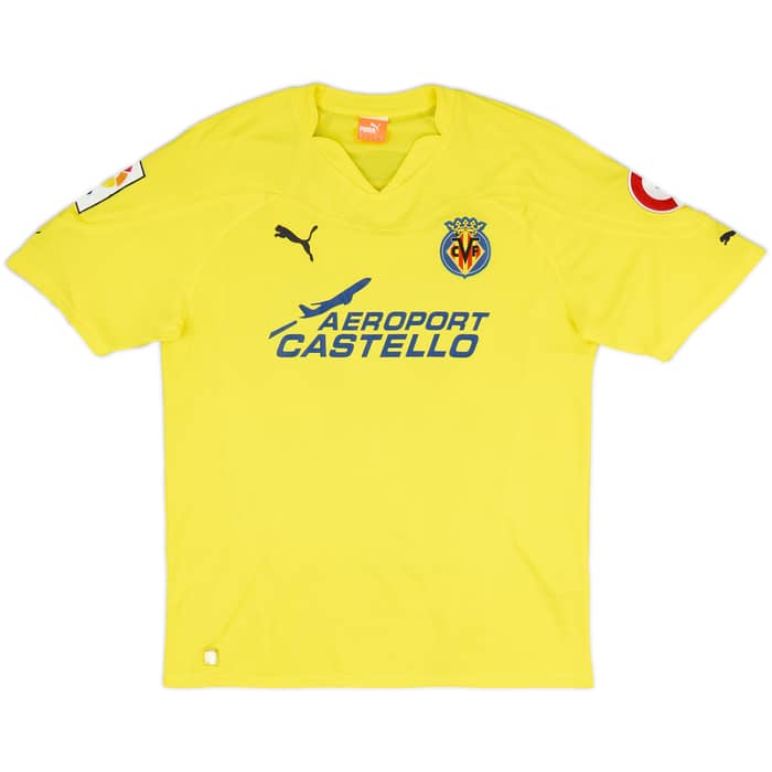 2010-11 Villarreal Home Shirt Rossi #22