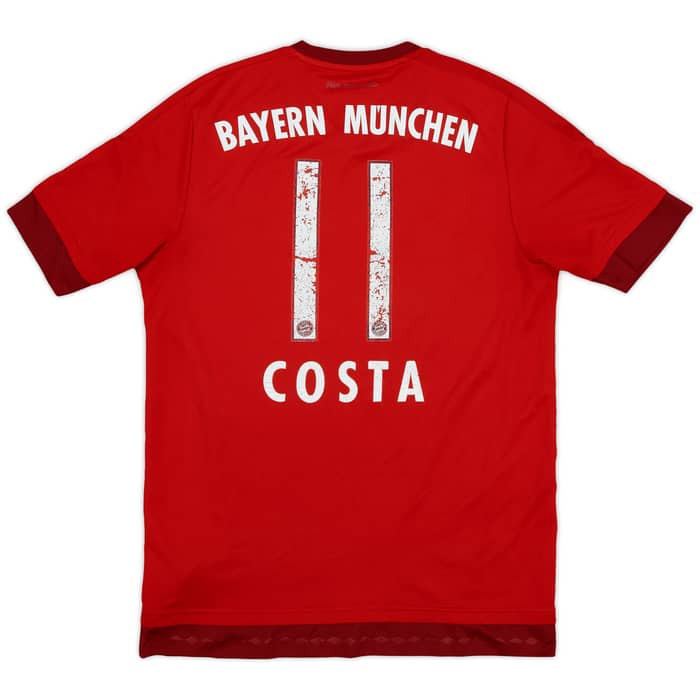 2015-16 Bayern Munich Home Shirt Costa #11 - 5/10 - (M)