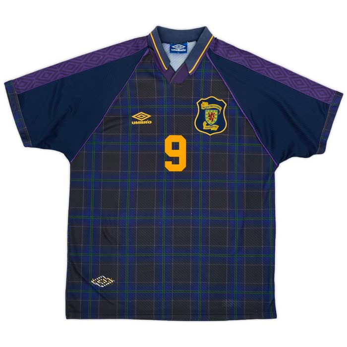 1994-96 Scotland Home Shirt McCoist #9 - 8/10 - (XL)