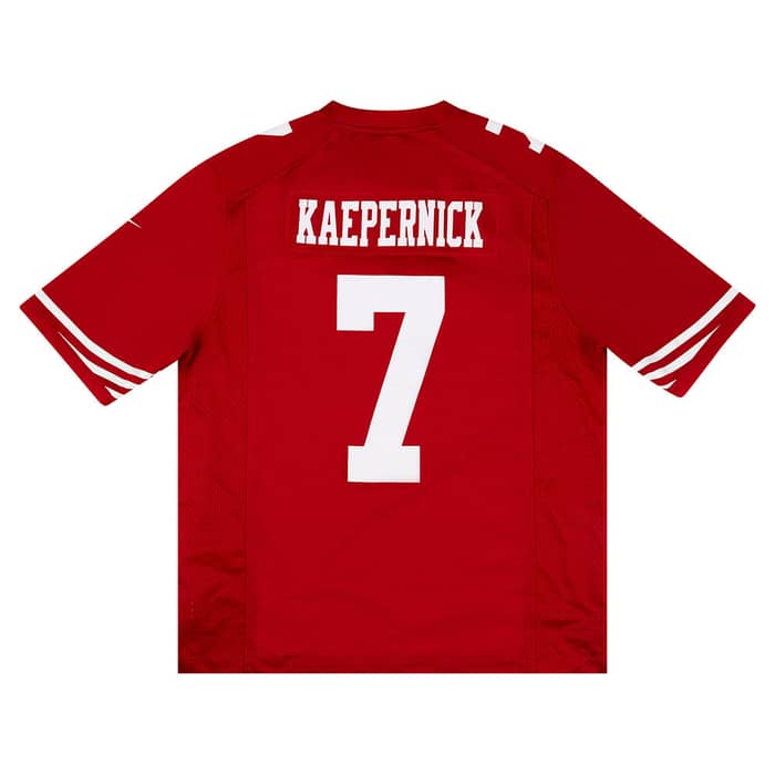 2012-16 San Francisco 49ers Kaepernick #7 Nike Limited Jersey (Home) XL