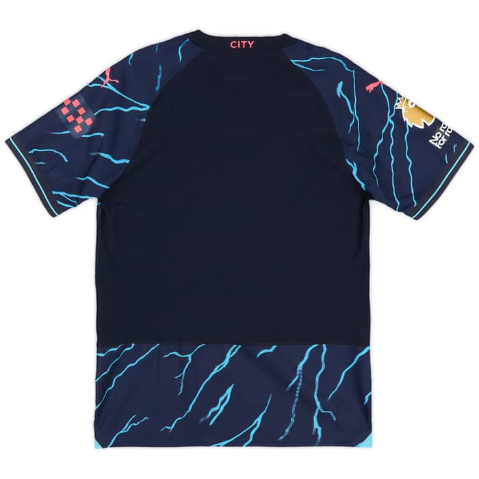 2023-24 Manchester City Player Issue Third Shirt
