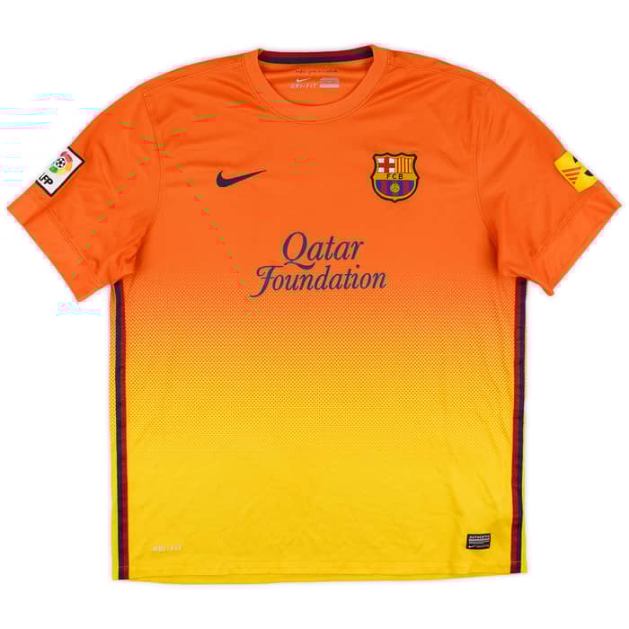 2012-13 Barcelona Away Shirt Messi #10 - 6/10 - (XL)