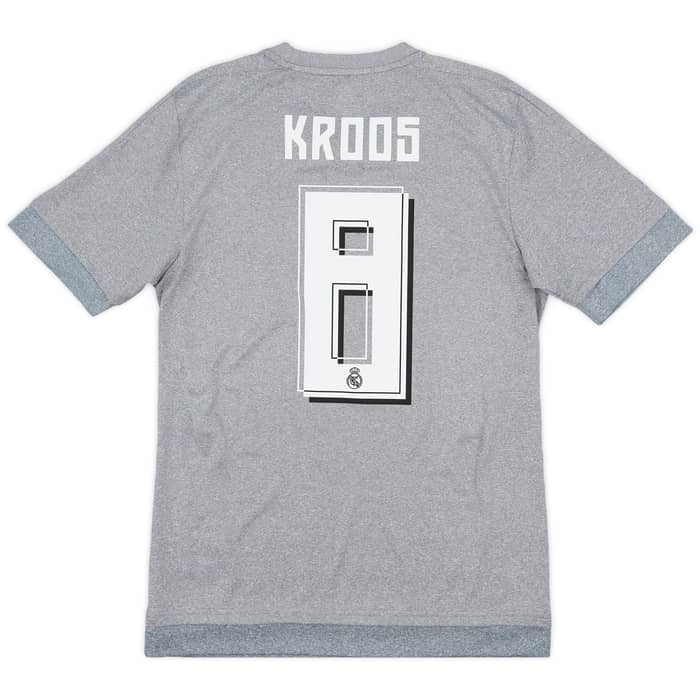 2015-16 Real Madrid Away Shirt Kroos #8 - 8/10 - (S)