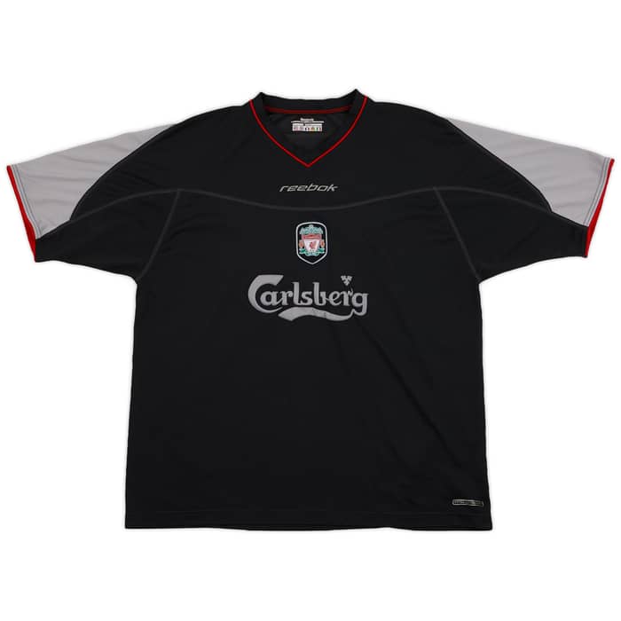 2002-04 Liverpool Away Shirt Gerrard #17 - 7/10 - (XL)