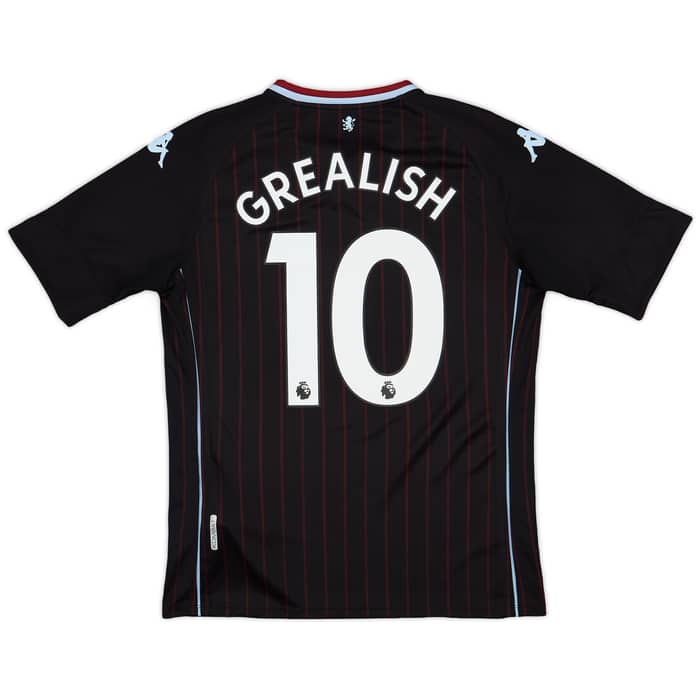 2020-21 Aston Villa Away Shirt Grealish #10 - 9/10 - (M)