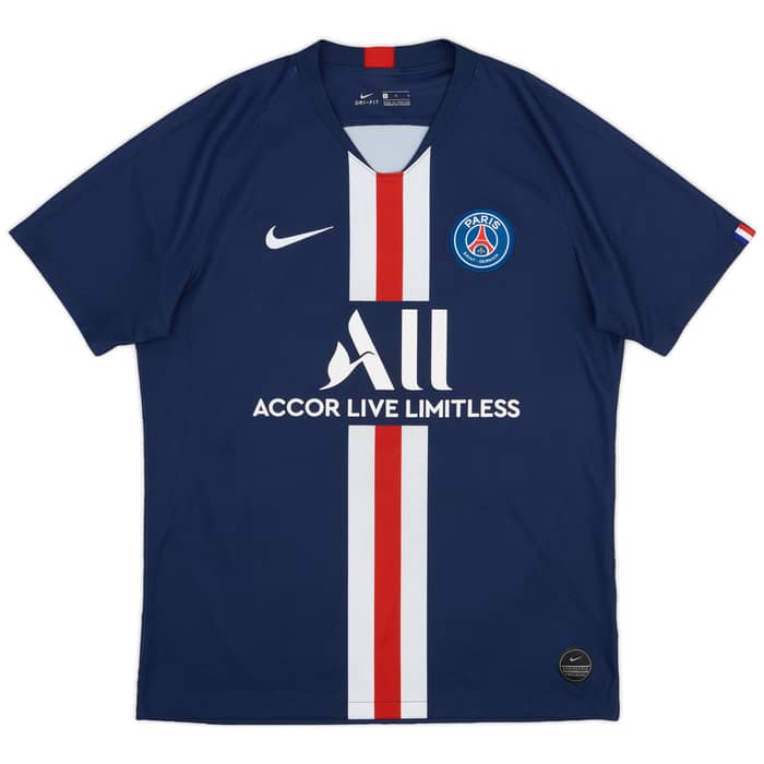 2019-20 Paris Saint-Germain Home Shirt Mbappe #7 - 7/10 - (L)
