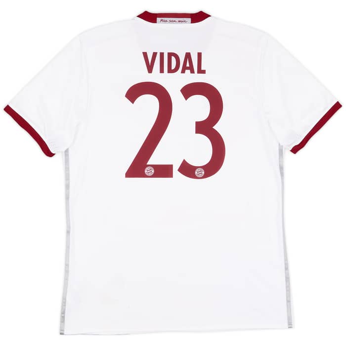 2016-17 Bayern Munich Third Shirt Vidal #23 - 5/10 - (L)