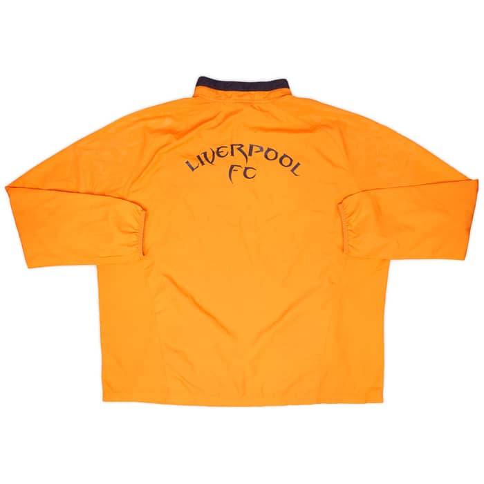 2012-13 Liverpool Warrior 1/4 Zip Training Top - 8/10 - (XXL)