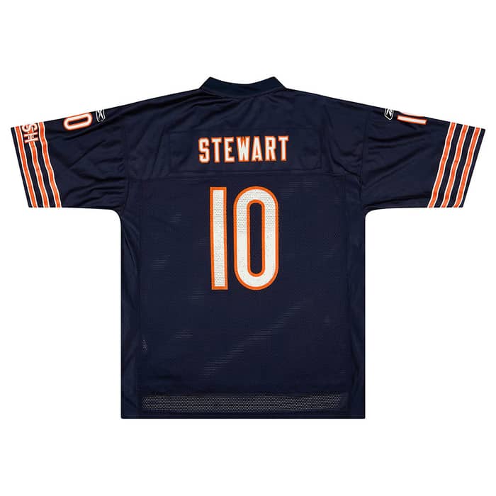 2003 Chicago Bears Stewart #10 Reebok On Field Jersey (Home) XL